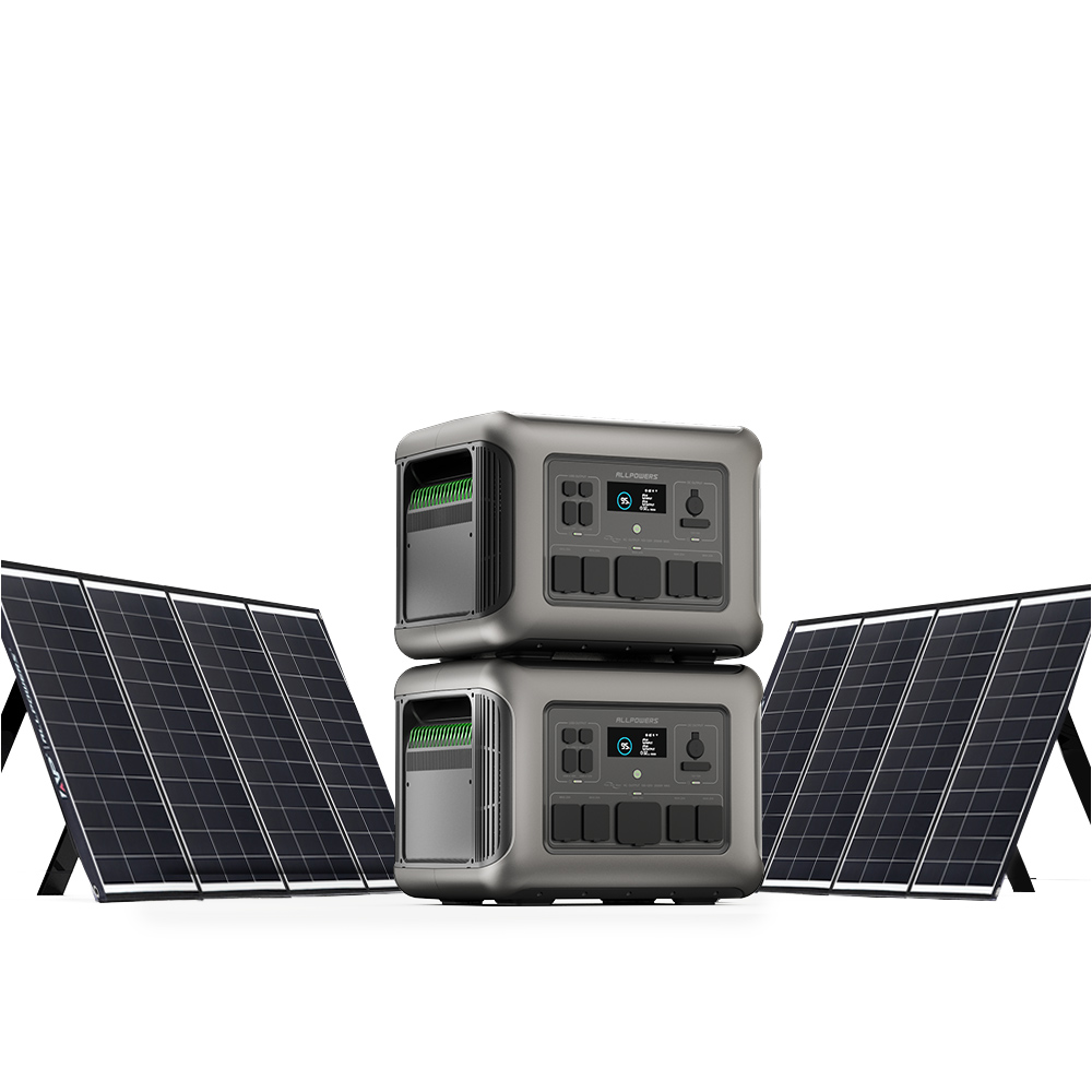 Outdoor Power Station - สถานีไฟฟ้าพกพา ALLPOWERS 2500W พร้อมแบตเตอรี่ LiFePo4 ความจุสูง