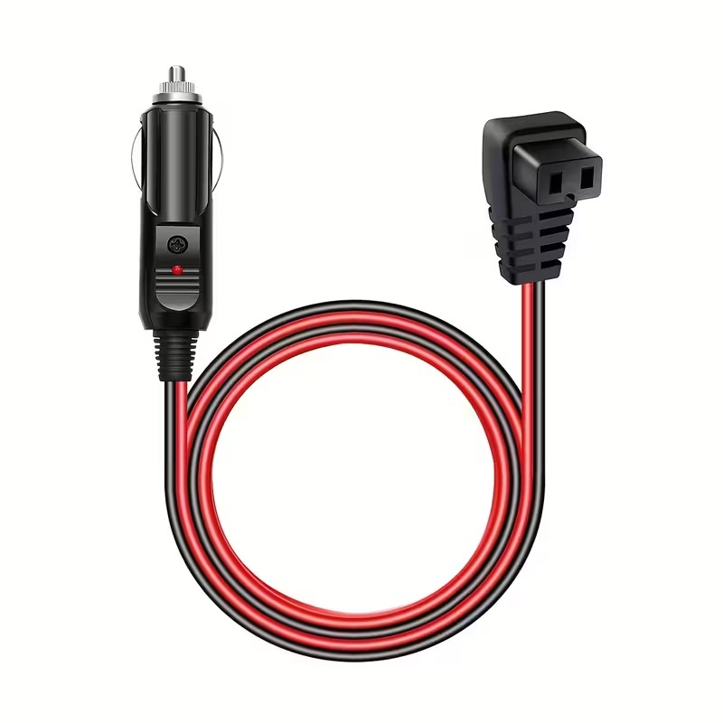 Outdoor Power Extension Cord - อะแดปเตอร์ปลั๊ก RV 16awg สำหรับต่อขยายการเชื่อมต่อไปยังตู้เย็นในรถยนต์, สายต่อไฟภายนอก, สายโซลาร์