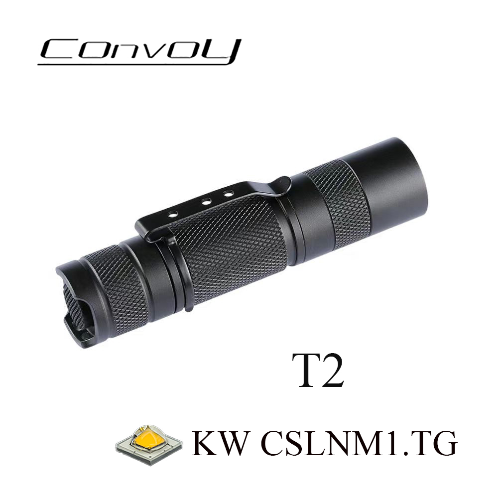 Outdoor Power Not Working - T2 Convoy ไฟฉาย LED ขนาดเล็กพร้อม CSLNM1.TG