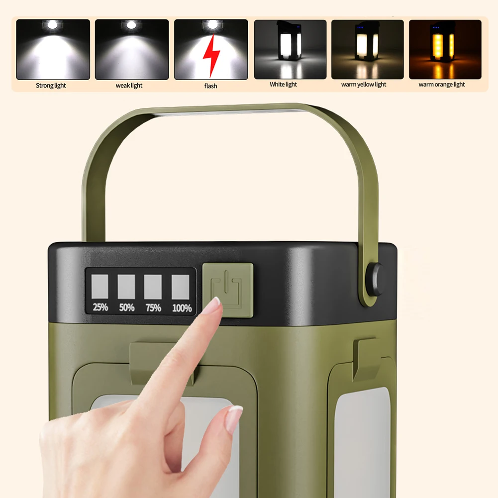 ไฟแคมป์ปิ้งพกพาพลังงานแสงอาทิต - Outdoor Power Bank บทวิจารณ์และราคา