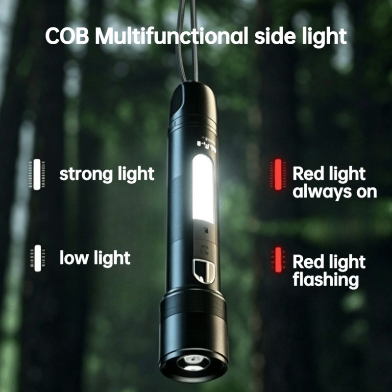 ไฟฉาย LED อเนกประสงค์ซูมได้ CO - Outdoor Power Bank บทวิจารณ์และราคา