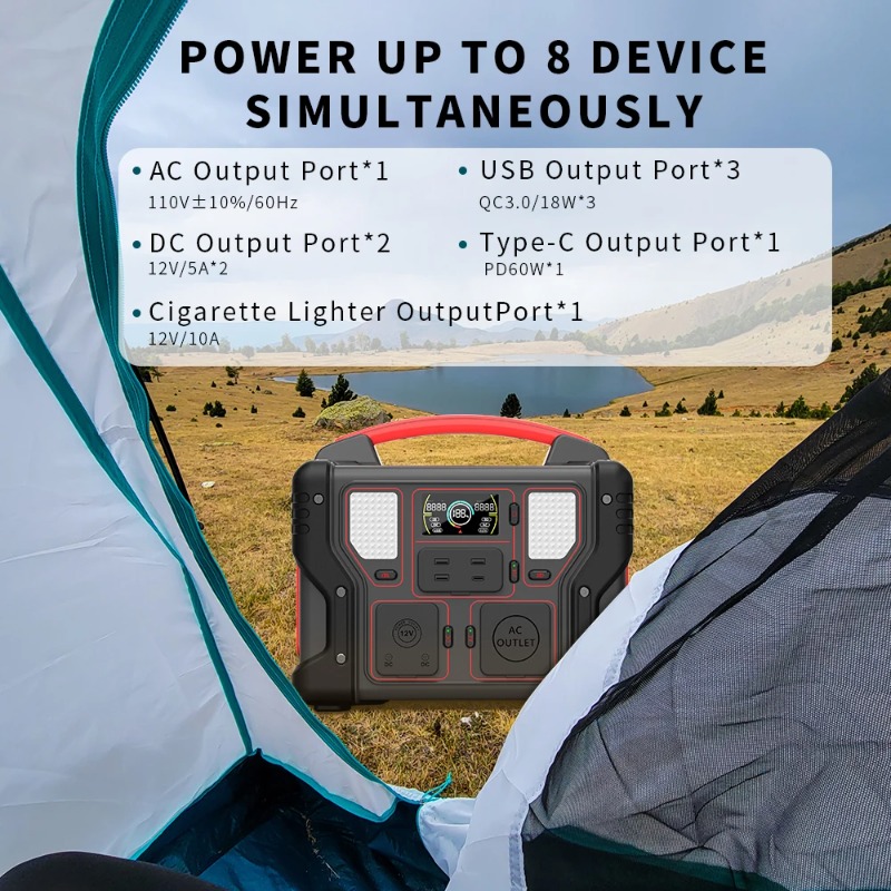 สถานีไฟฟ้าพกพาคุณภาพดี 300W 29 - Outdoor Power Station บทวิจารณ์และราคา