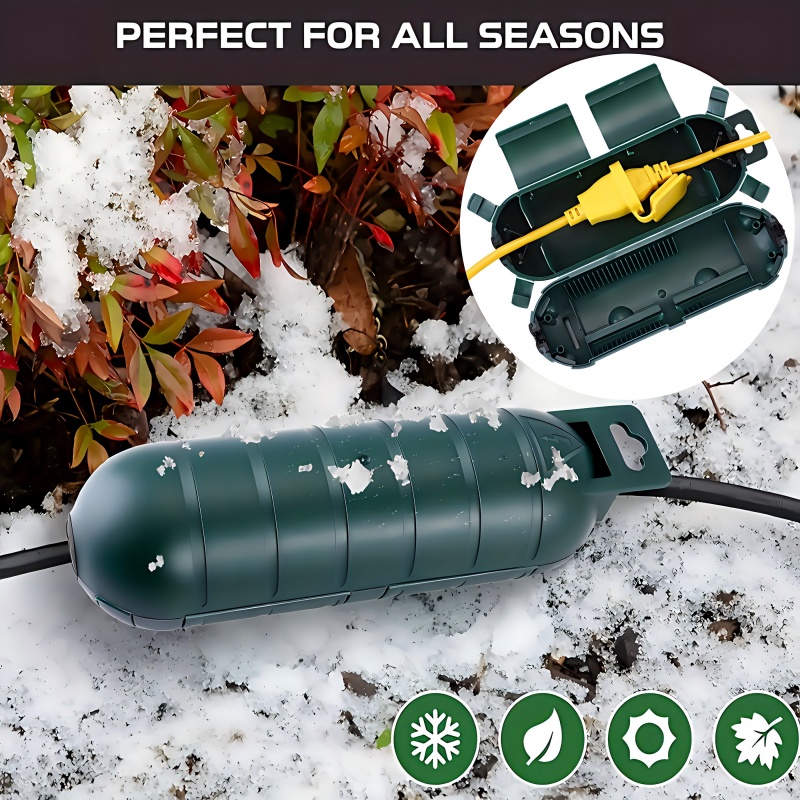 ฝาครอบสายไฟต่อพ่วง PVC สำหรับใ - Outdoor Power Outlet Cover บทวิจารณ์และราคา