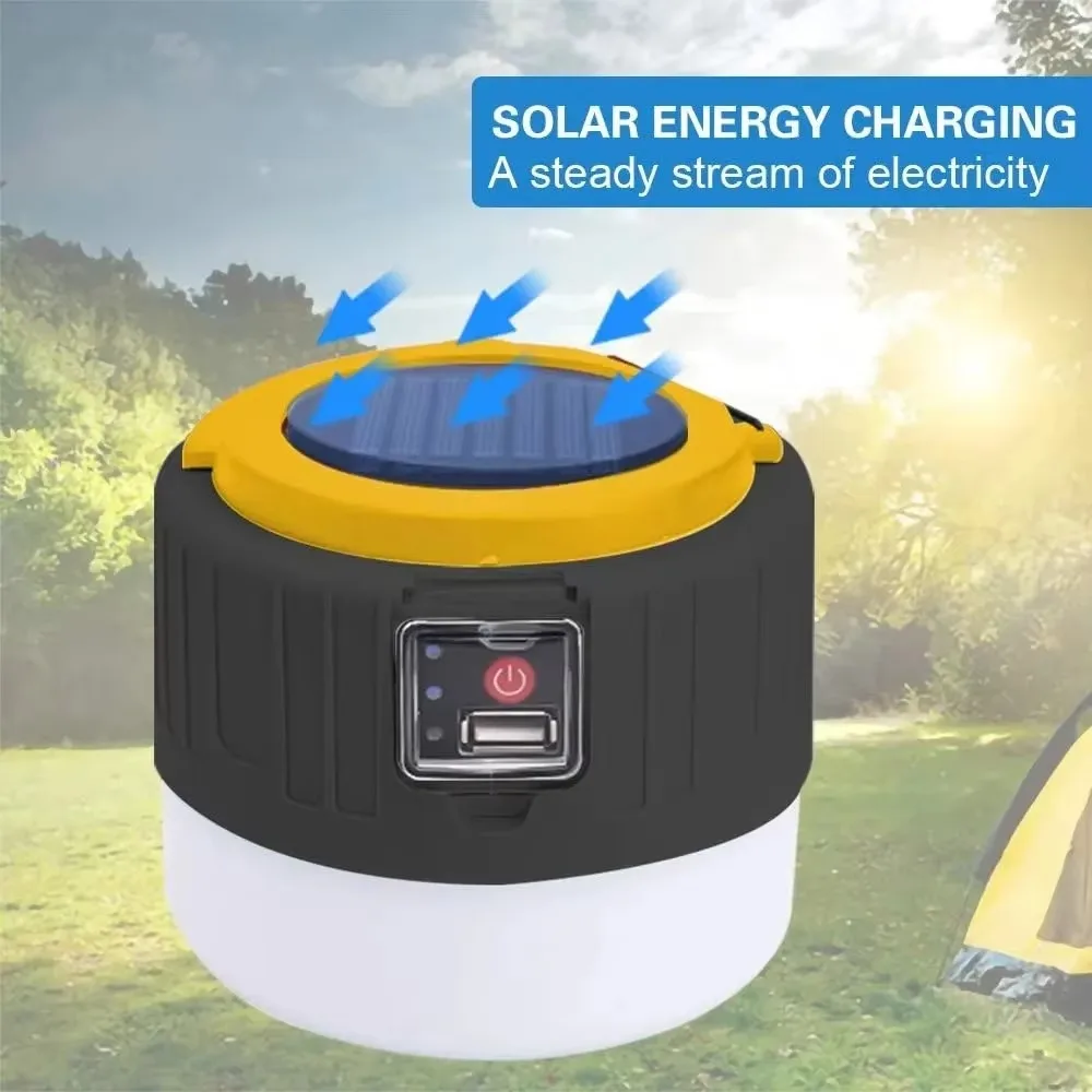 โคมไฟตั้งแคมป์พลังงานแสงอาทิตย - Outdoor Power Bank บทวิจารณ์และราคา