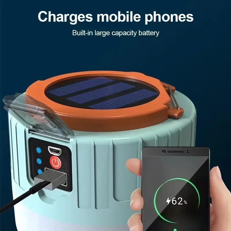 โคมไฟตั้งแคมป์พลังงานแสงอาทิตย - Outdoor Power Bank บทวิจารณ์และราคา