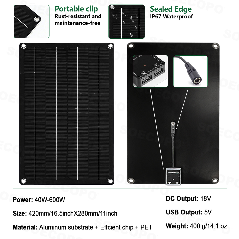 ชุดพลังงานแสงอาทิตย์ฉุกเฉิน 20 - Outdoor Power Inverter บทวิจารณ์และราคา