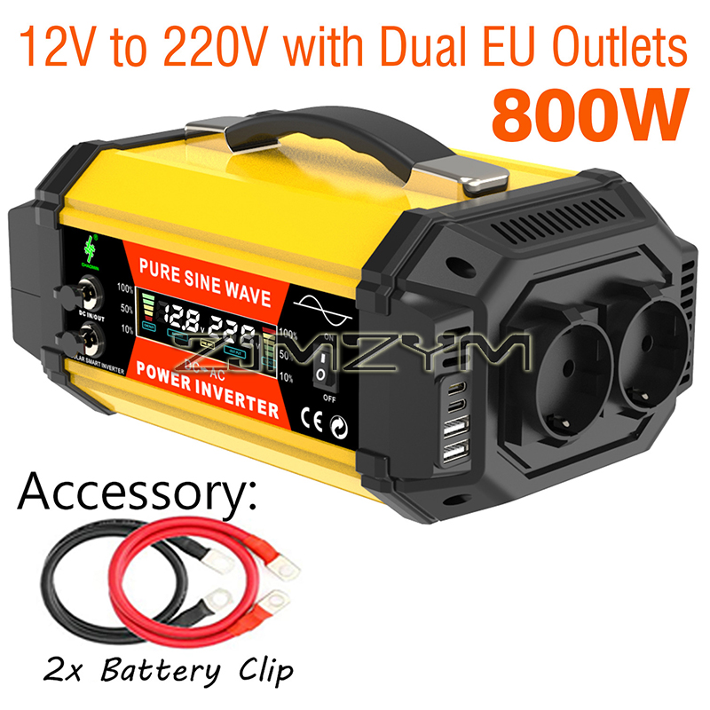 อินเวอร์เตอร์พลังงานไฟฟ้าบริสุ - Outdoor Power Inverter บทวิจารณ์และราคา
