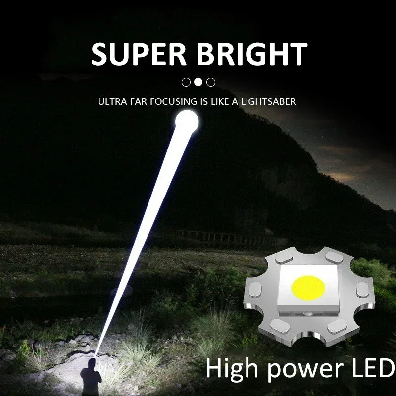 900000LM ไฟฉาย LED ทรงพลังแบบช - Outdoor Power Inc บทวิจารณ์และราคา