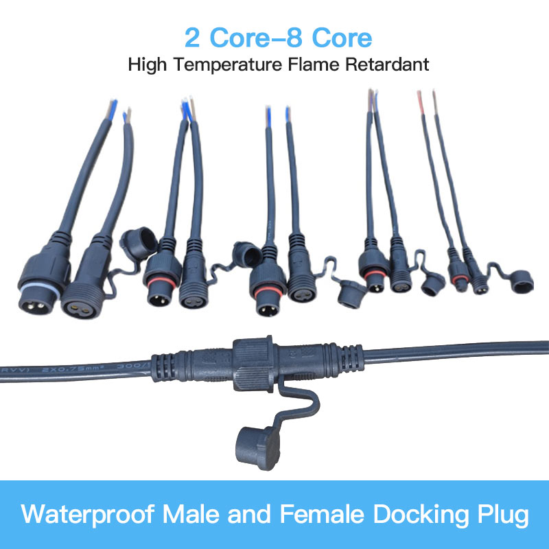 ฝาครอบกันฝุ่นต่อชายหญิง IP68 2 - Outdoor Power Extension Cord บทวิจารณ์และราคา