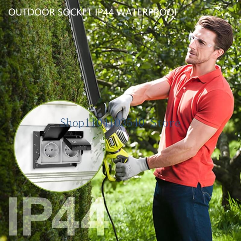 02DC Electrical Outlet ครัวเรื - Outdoor Power Outlet Cover บทวิจารณ์และราคา