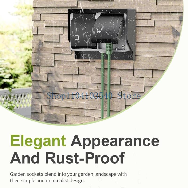 02DC Electrical Outlet ครัวเรื - Outdoor Power Outlet Cover บทวิจารณ์และราคา