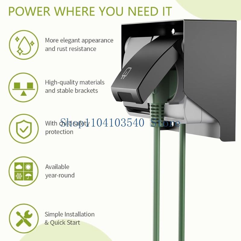 02DC Electrical Outlet ครัวเรื - Outdoor Power Outlet Cover บทวิจารณ์และราคา