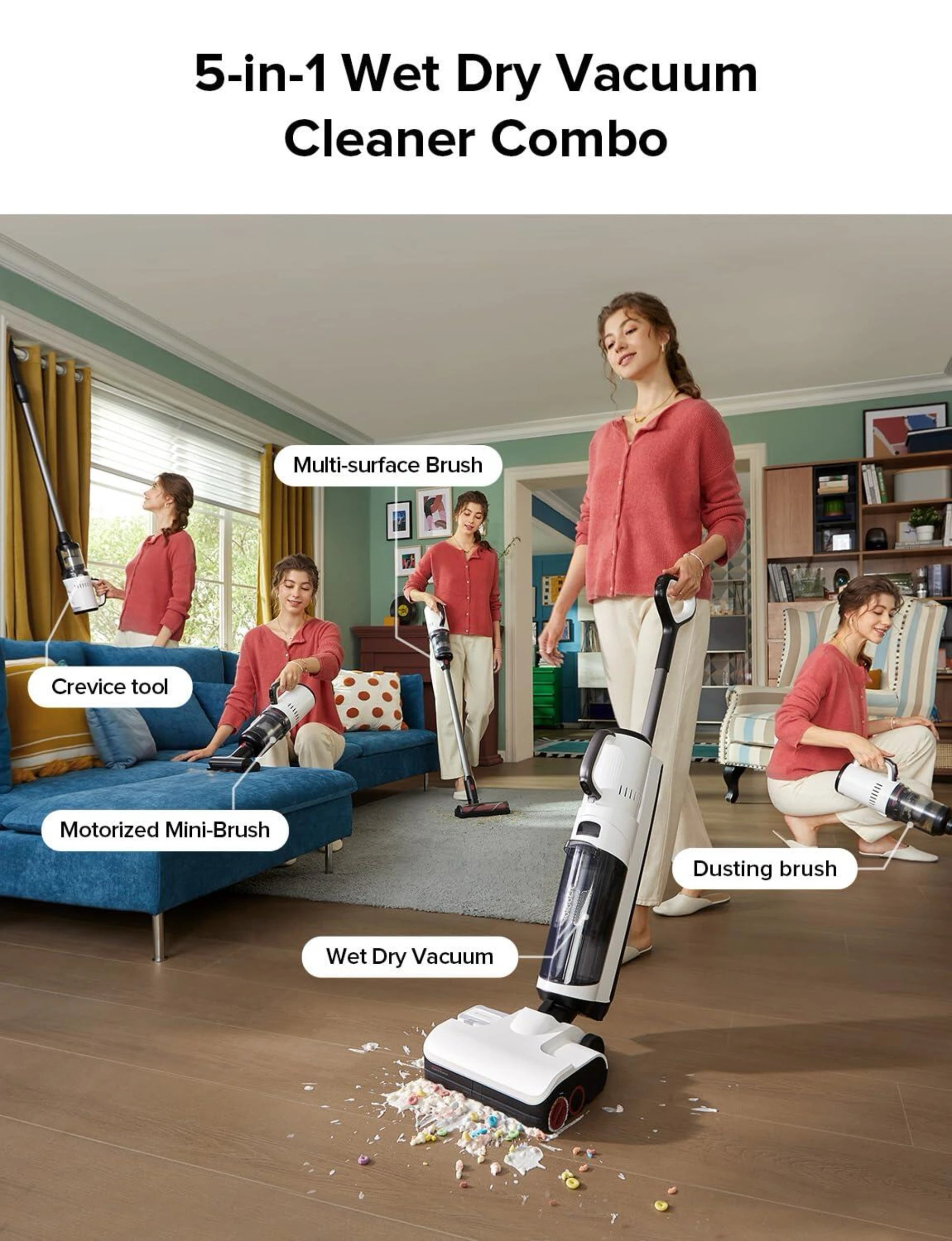 เครื่องดูดฝุ่นรถยนต์อเนกประสงค - Outdoor Power Mop บทวิจารณ์และราคา