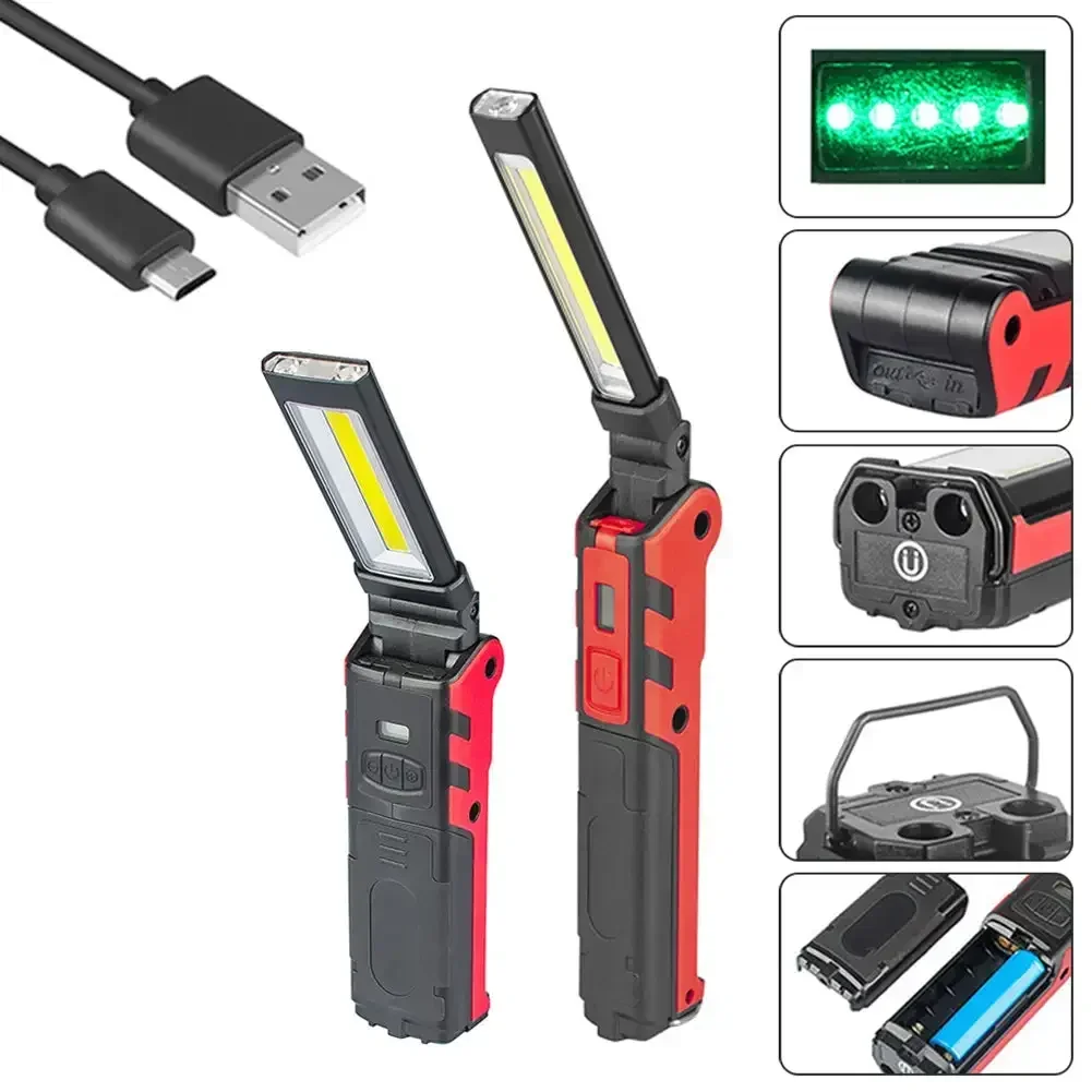 ไฟฉาย LED แบบ COB ปรับความสว่า - Outdoor Power Bank บทวิจารณ์และราคา