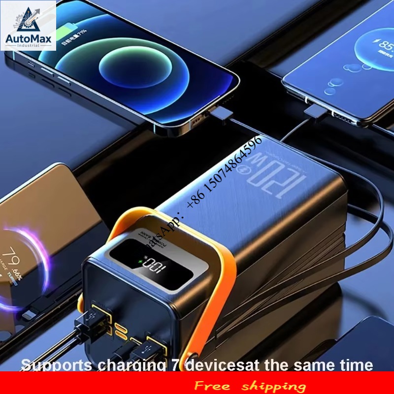 120W 150000mAh แบตเตอรี่สำรองแ - Outdoor Power Bank บทวิจารณ์และราคา