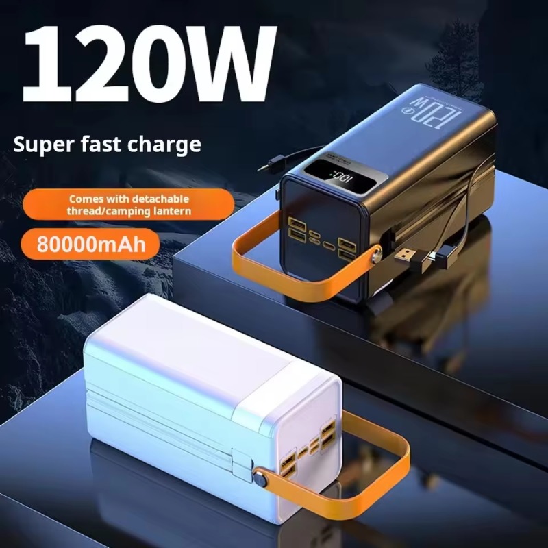 120W 150000mAh แบตเตอรี่สำรองแ - Outdoor Power Bank บทวิจารณ์และราคา