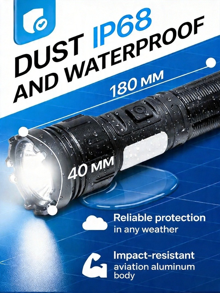 ไฟฉายเลเซอร์แบบพกพา ชาร์จได้ ใ - Outdoor Power Inc บทวิจารณ์และราคา