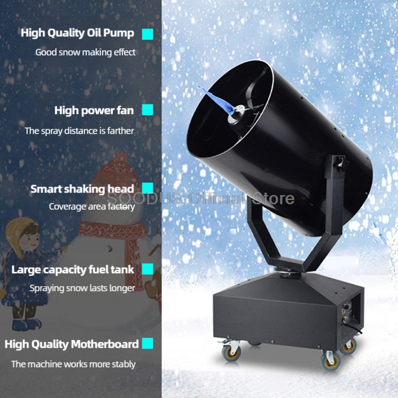 เครื่องทำหิมะเทียมพลังสูงสำหรั - Outdoor Power Head บทวิจารณ์และราคา