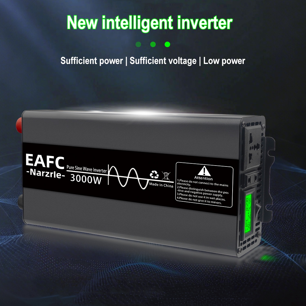 EAFC 3000W Pure Sine Waveอินเว - Outdoor Power Inverter บทวิจารณ์และราคา