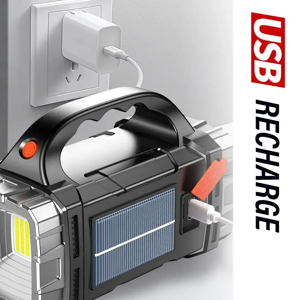 ไฟฉายมือถืออันทรงพลัง USB ชาร์ - Outdoor Power Bank บทวิจารณ์และราคา