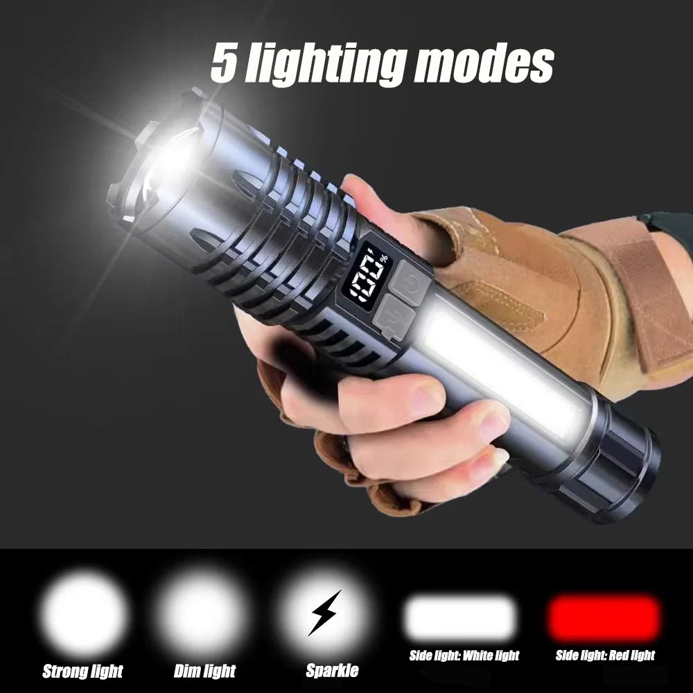 ไฟฉาย LED กำลังสูงของไฮนาสท์ไฟ - Outdoor Power Inc บทวิจารณ์และราคา