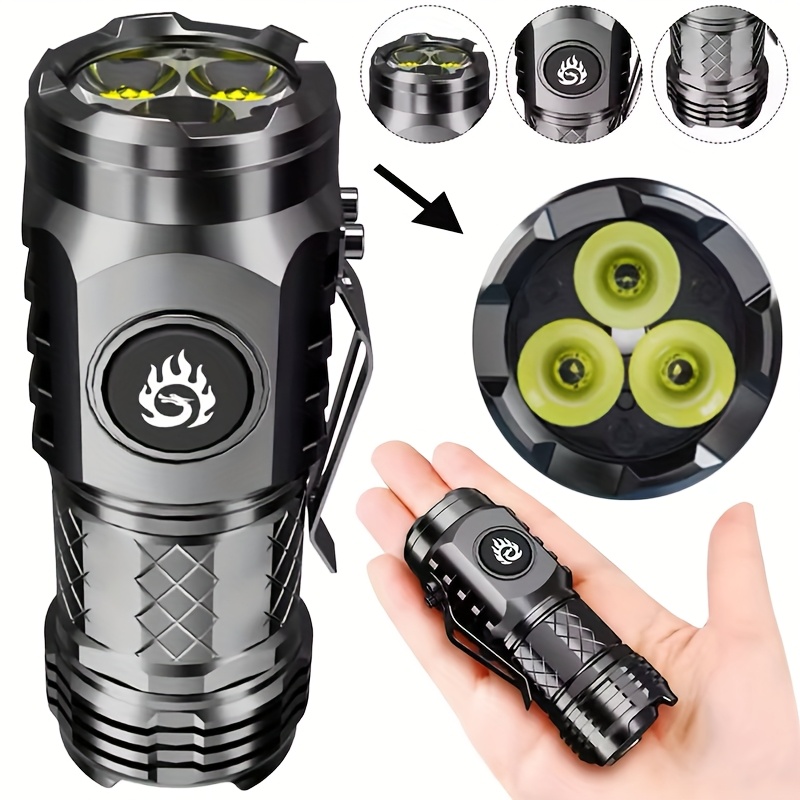 แบบพกพาความสว่างสูง 3 ไฟฉาย LE - Outdoor Power Inc บทวิจารณ์และราคา