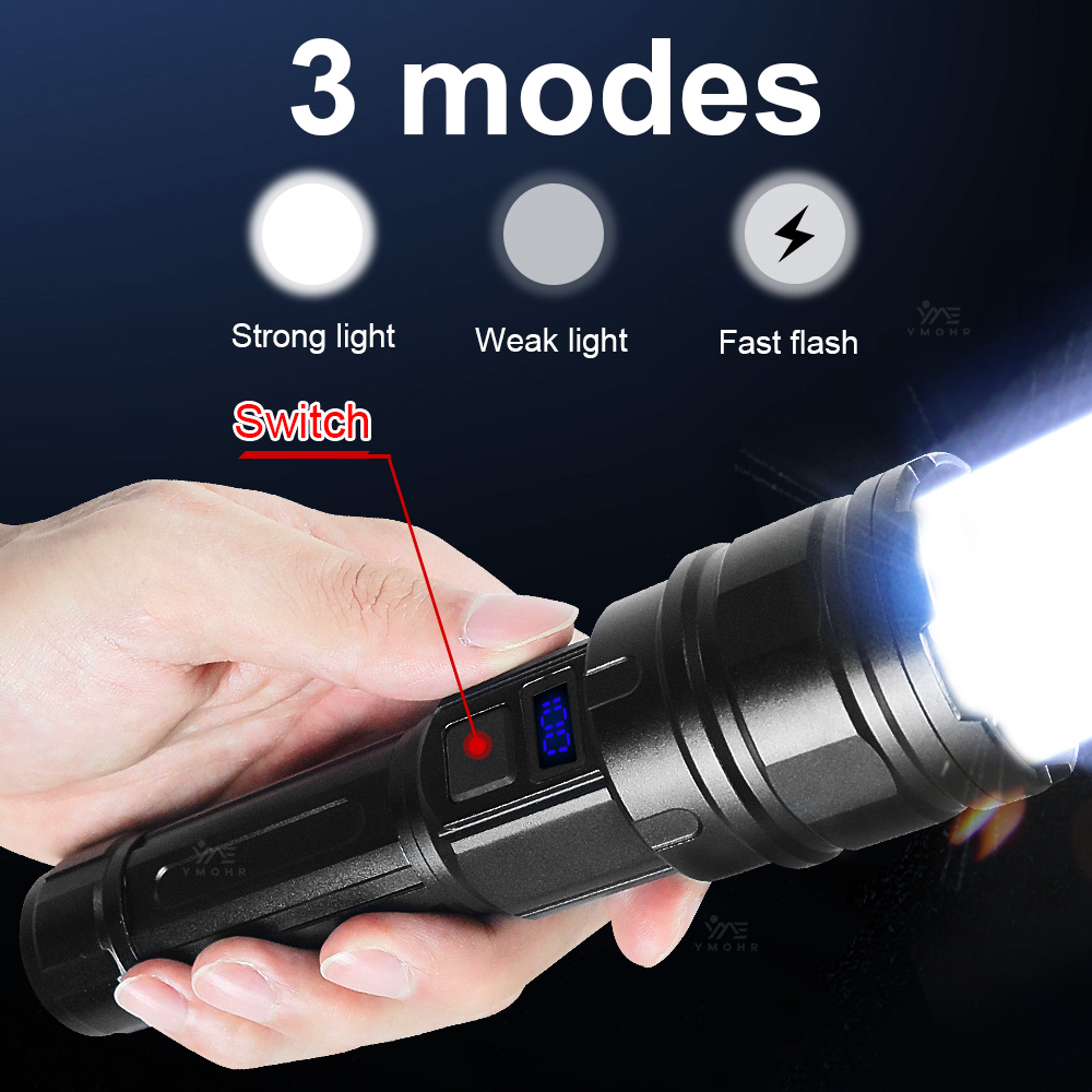 ไฟฉายเลเซอร์สีขาวกำลังสูงแบบชา - Outdoor Power Meter บทวิจารณ์และราคา