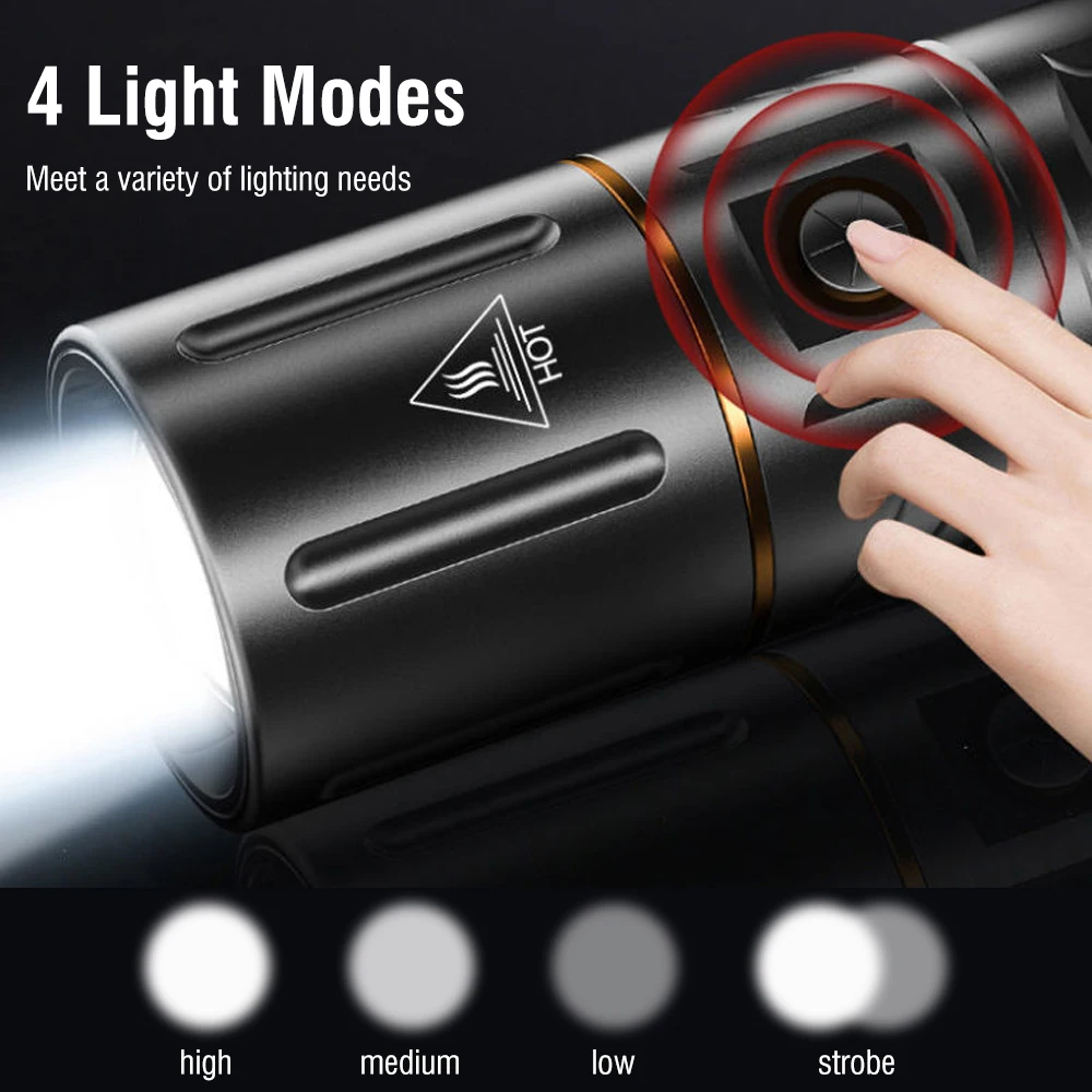 BORUiT อัลตร้าไบรท์ 3000LM ไฟฉ - Outdoor Power Bank บทวิจารณ์และราคา