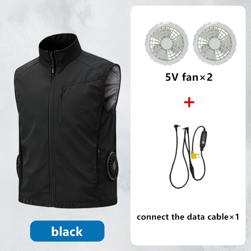 เสื้อกั๊กปรับอากาศอัจฉริยะสำหร - Outdoor Power Bank บทวิจารณ์และราคา