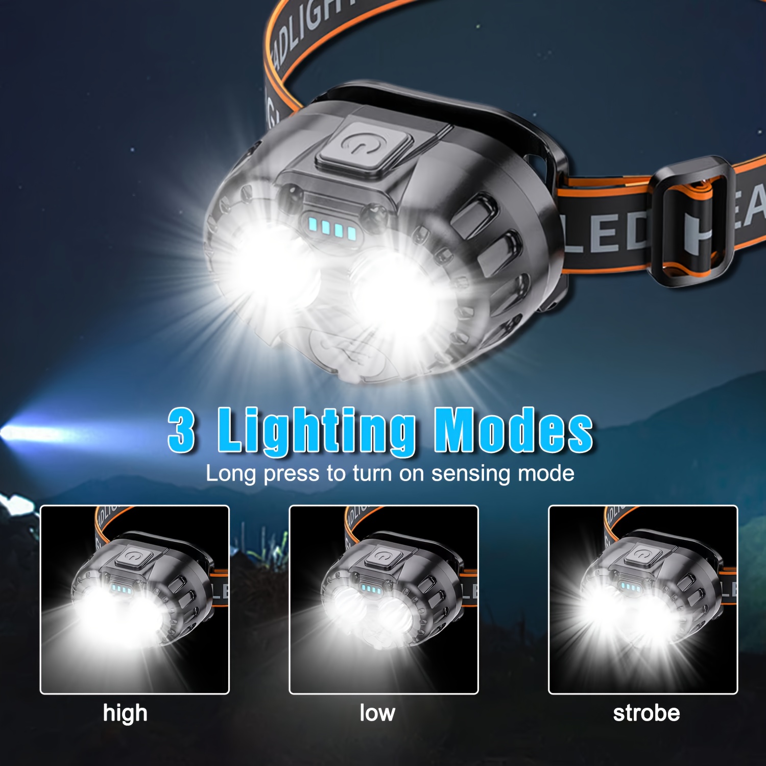 ไฟฉายคาดศีรษะ LED กำลังสูง พร้ - Outdoor Power Head บทวิจารณ์และราคา